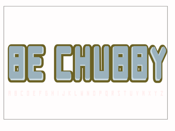 Bechubby: A Friendly Display Font for Web Design Projects