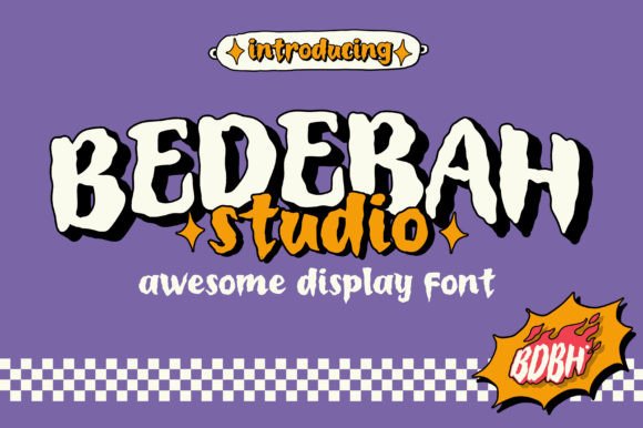 Bedebah Display Font for Bold Campaign Headlines That Stop the Scroll