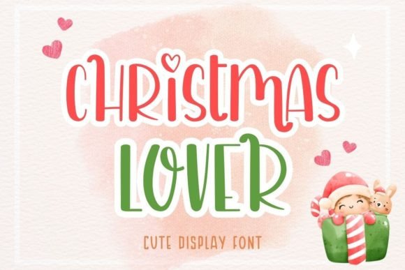 Christmas Lover: A Festive Display Font for Marketers and Content Creators