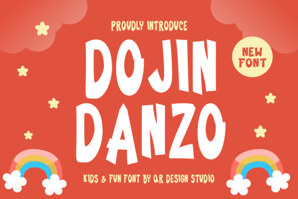 Dojin Danzo Display Font for Craft and Product Design