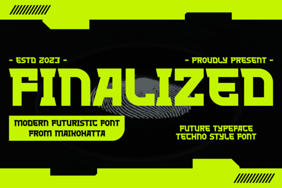 Finalized Display Font: A Designer's Real Project Experience