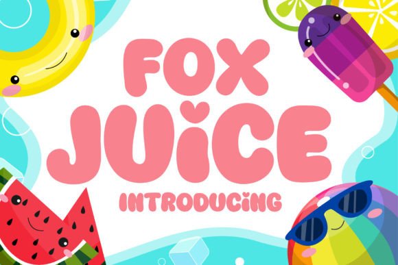 Fox Juice: Bold Display Font for Modern Branding