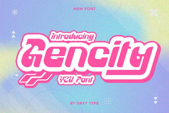Gencity: A K-POP Inspired Display Font for Editorial Design