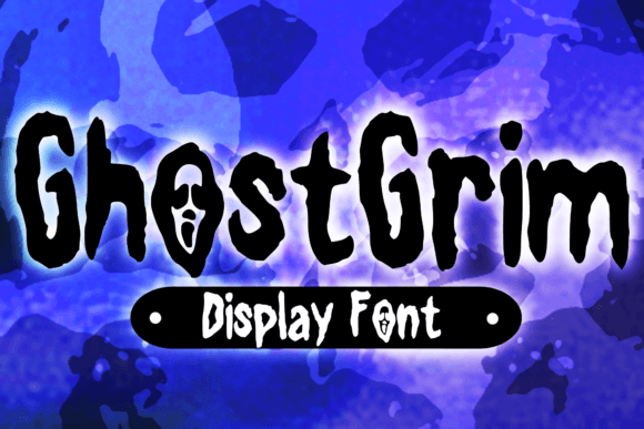 Ghost Grim: A Display Font for Editorial Horror and Halloween Design
