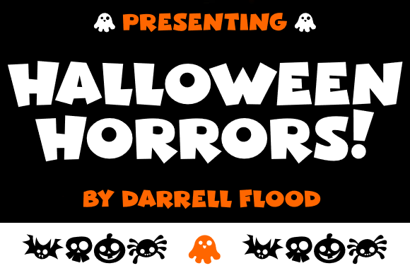 Halloween Horrors Font for Handmade Labels and Seasonal Crafts