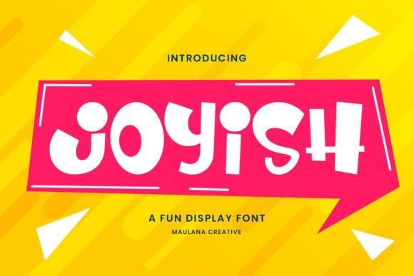 Joyish Display Font: A Designer’s Real Branding Project Experience