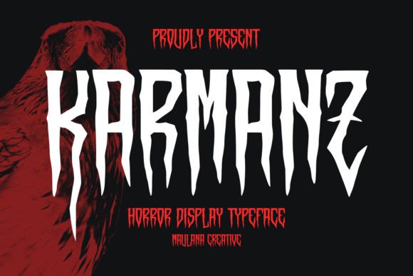 Karmanz Display Typeface for Bold Branding Projects