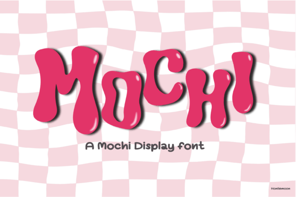 Mochi Display Font for Playful Editorial Design
