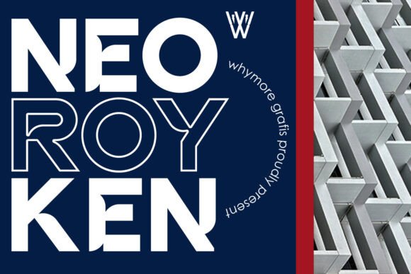 Neo Royken: A Modern Display Font for Scroll-Stopping Marketing Content
