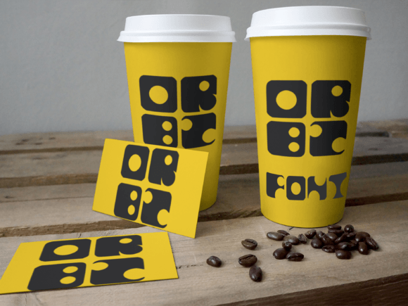 Orbz Display Font for Modern Small Business Branding