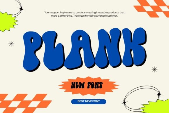 Plank Display Font: Make Your Campaign Headlines Unforgettable