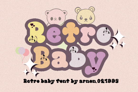 Retro Baby Font Review: A Friendly Display Typeface for Campaign Design