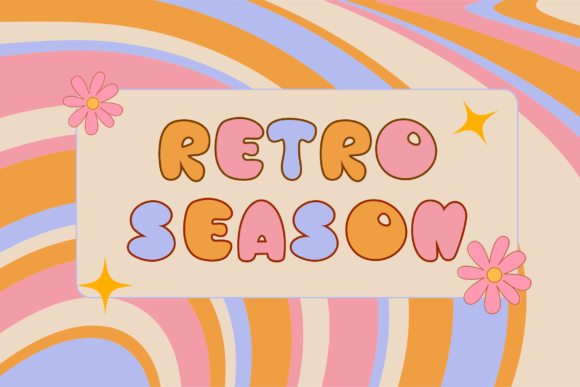 Retro Season: A Handmade Seller’s Display Font for Labels and Cards