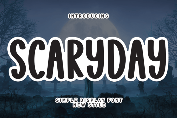 Scaryday Display Font: A Friendly Choice for Handmade Products